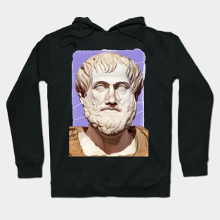 Greek Philosopher Aristotle illustration Hoodie